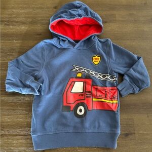 🟡EUC🟡 H&M Fire Dept Hoodie - Size 2-4Y (3T)
